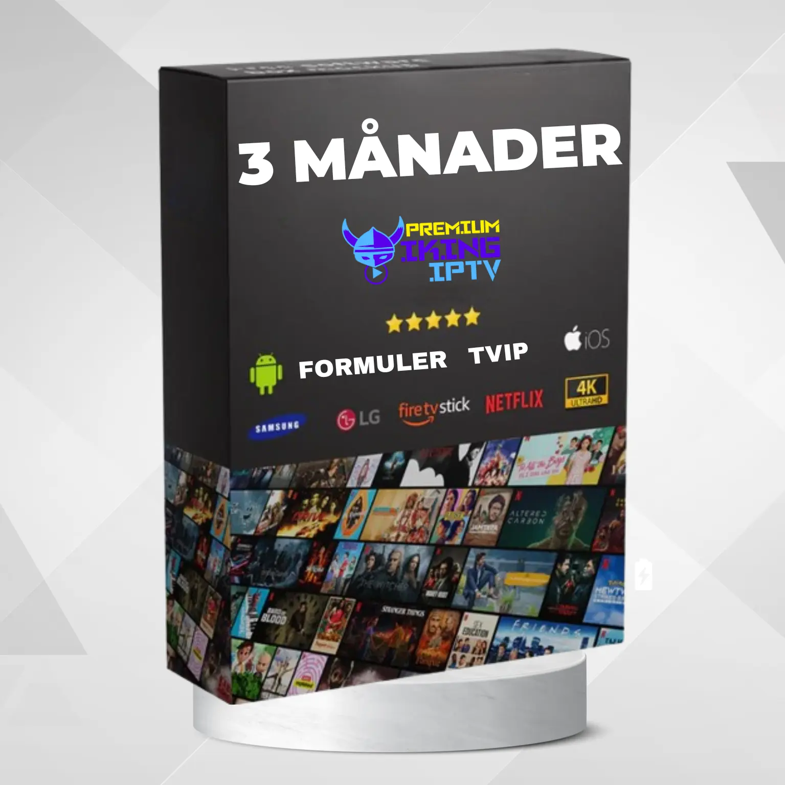 3 MÅNADER VIKING IPTV-prenumeration