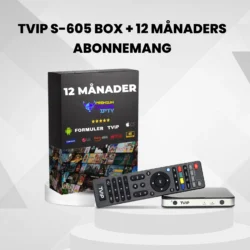 12 manader IPTV and TVIP-S 605