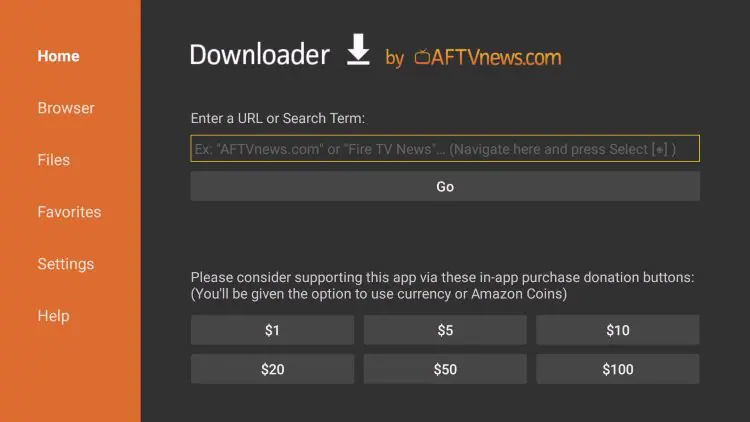 downloader dashboard