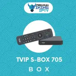 En IPTV-box som heter TVIP S BOX 705