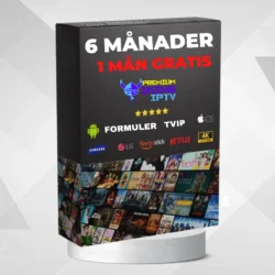 6 månader + 1 månad gratis
