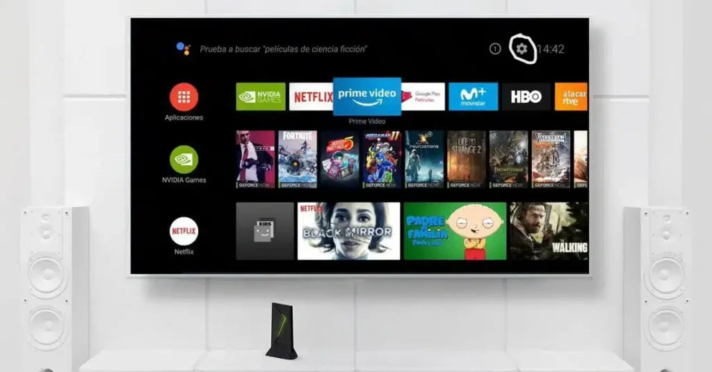 nvidia shield-inställningar